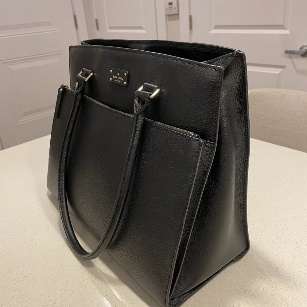 kate spade Large Black Workbag - Picture 2 of 8